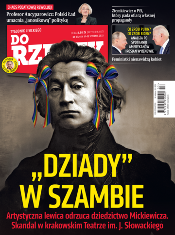 Okładka tygodnika „Do Rzeczy” nr 3/2022 (459)