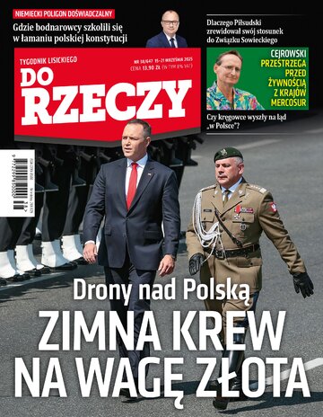 Okładka tygodnika „Do Rzeczy” nr 38/2025 (647)