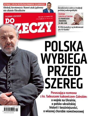 Okładka tygodnika „Do Rzeczy” nr 11/2023 (518)