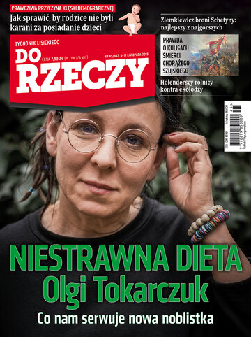 Okładka tygodnika „Do Rzeczy” nr 45/2019 (347)