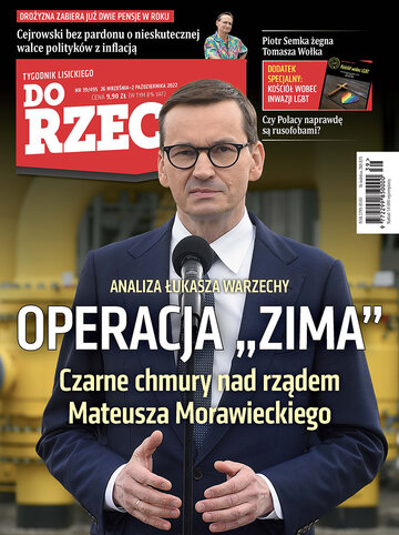 Okładka tygodnika „Do Rzeczy” nr 39/2022 (495)