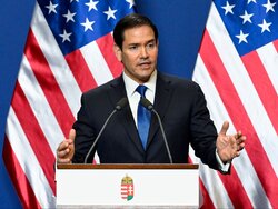 Miniatura: Marco Rubio w Monachium