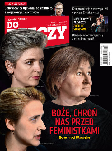 Okładka tygodnika „Do Rzeczy” nr 27/2018 (279)