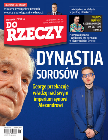 Okładka tygodnika „Do Rzeczy” nr 28/2023 (535)