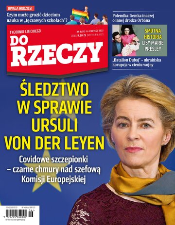 Okładka tygodnika „Do Rzeczy” nr 6/2023 (513)