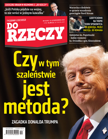 Okładka tygodnika „Do Rzeczy” nr 42/2025 (651)