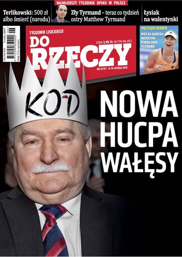 Okładka tygodnika „Do Rzeczy” nr 6/2016 (157)