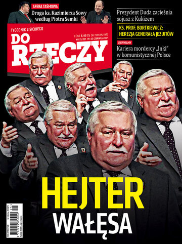 Okładka tygodnika „Do Rzeczy” nr 25/2017 (227)