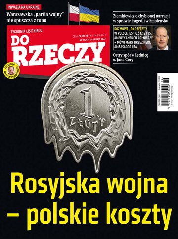 Okładka tygodnika „Do Rzeczy” nr 19/2022 (475)