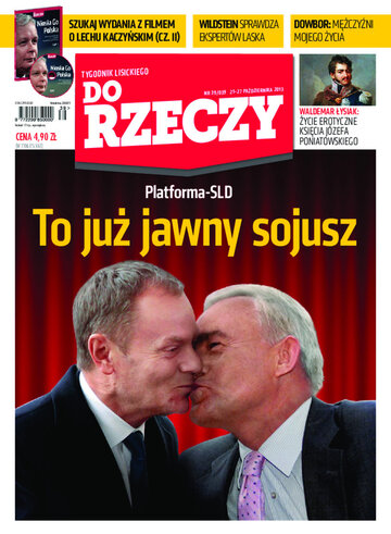 Okładka tygodnika „Do Rzeczy” nr 39/2013 (39)