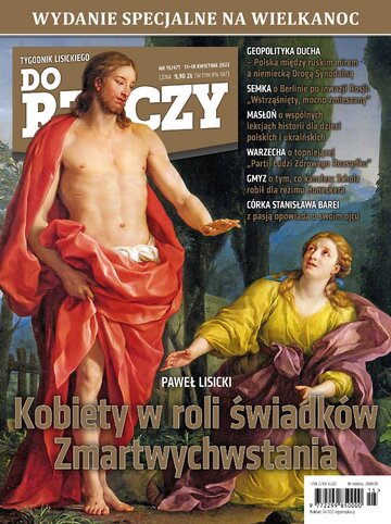 Okładka tygodnika „Do Rzeczy” nr 15/2022 (471)