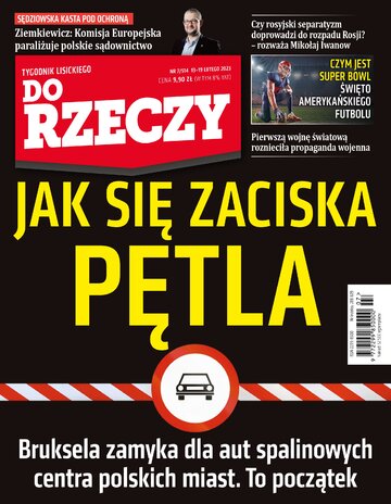 Okładka tygodnika „Do Rzeczy” nr 7/2023 (514)