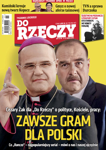 Okładka tygodnika „Do Rzeczy” nr 11/2015 (110)