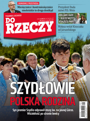 Okładka tygodnika „Do Rzeczy” nr 29/2017 (231)