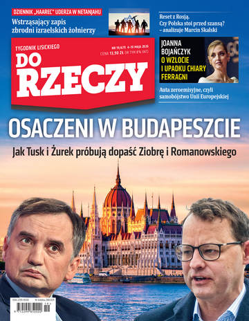 Okładka tygodnika „Do Rzeczy” nr 19/2026 (679)