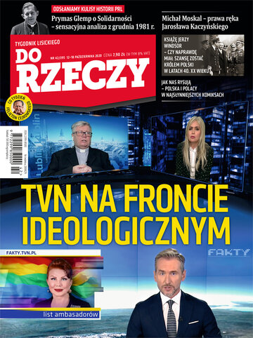 Okładka tygodnika „Do Rzeczy” nr 42/2020 (395)