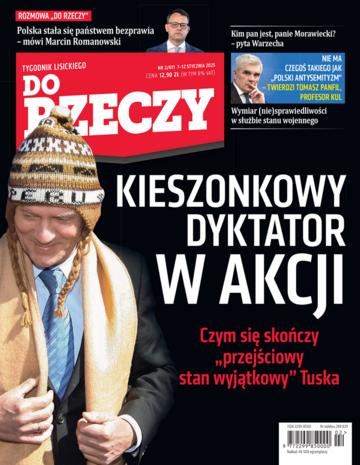 Okładka tygodnika „Do Rzeczy” nr 2/2025 (611)