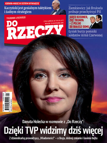 Okładka tygodnika „Do Rzeczy” nr 4/2018 (257)