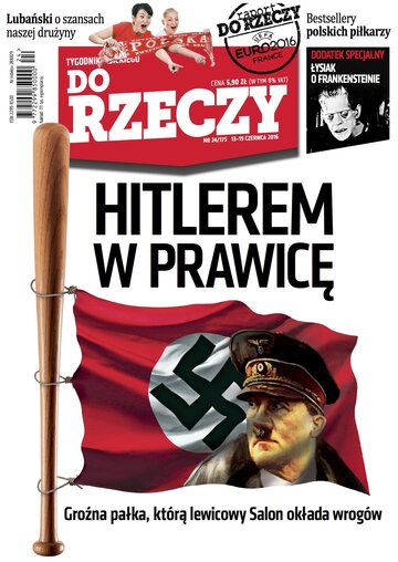 Okładka tygodnika „Do Rzeczy” nr 24/2016 (175)