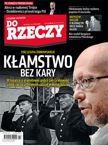 Okładka tygodnika „Do Rzeczy” nr 22/2020 (375)